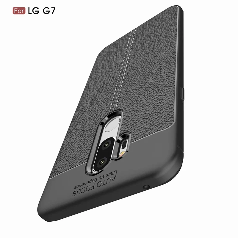 Чехол для LG G7 / ThinQ/G710 задняя крышка чехол 6 1 дюйма роскошный кожаный мягкий