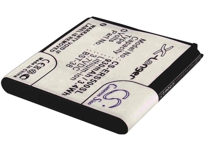 Аккумулятор Cameron Sino для Sony Ericsson C510 C902 C905 K770 K850 R306 S500 T303 T650 T658c V640i W580 W902 Z780i 930 мАч|battery