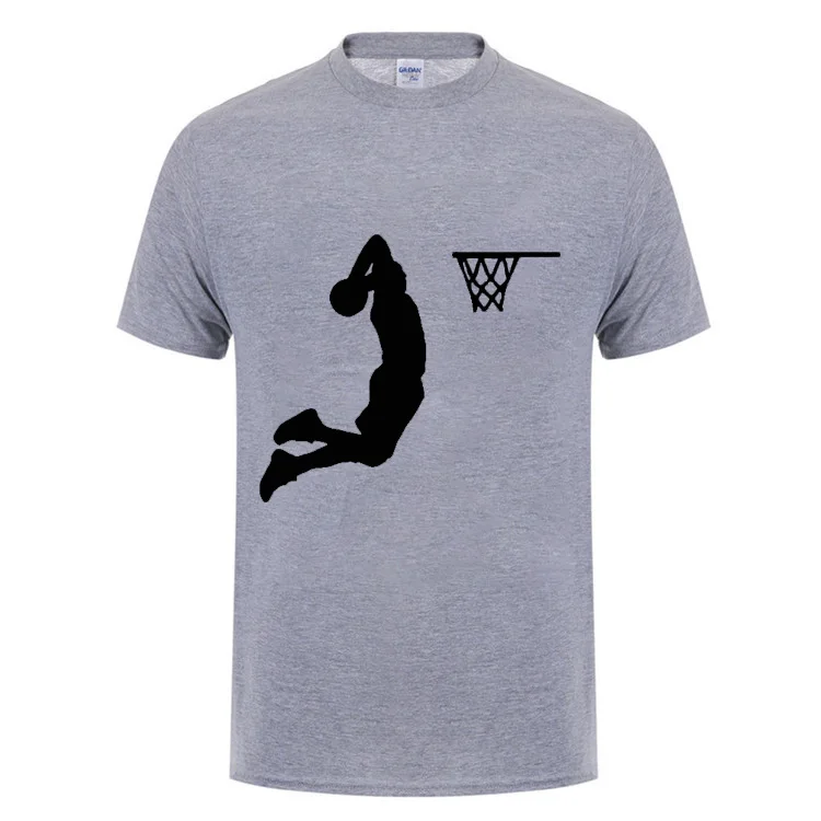 Slam Dunk баскетбольная Футболка Забавный подарок на день рождения для мужчин бойфренд мальчиков Дети Круглый вырез повседневная хлопковая футболка