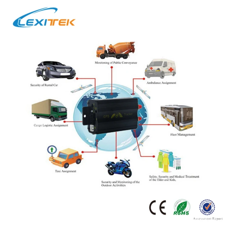 Оригинальный gps трекер Coban TK103A с геозонированием ACC сигнализацией отслеживанием в