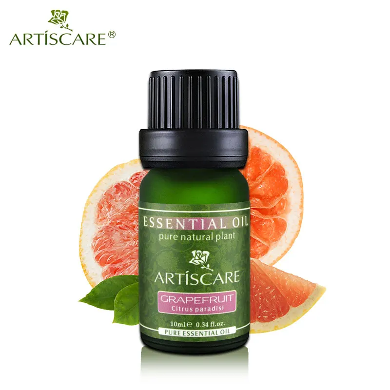 

ARTISCARE Grapefruit 100% Pure Essential Oil 10ml Deep Clean Skin Tightening Adjust Oily Skin and Acne Massage Oil Skin Care