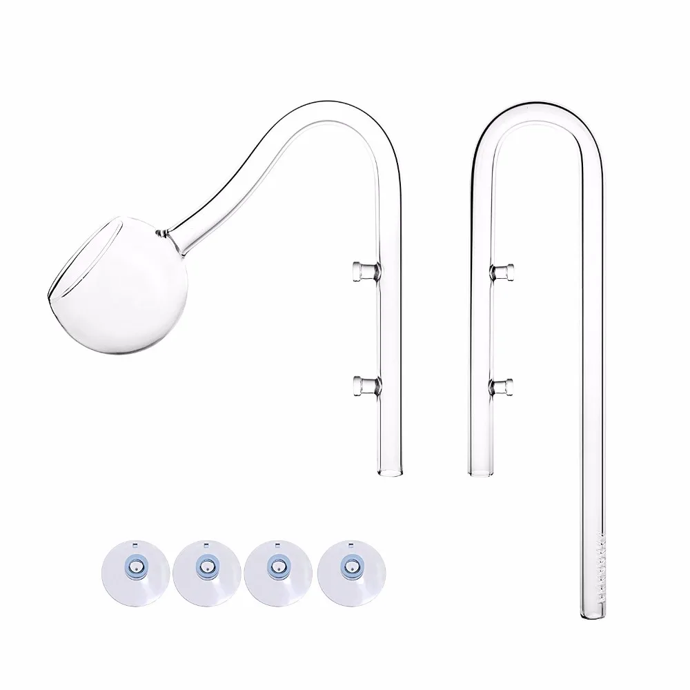 Лилия Поппи пион стеклянная труба качество ADA двойная присоска фиксирующий