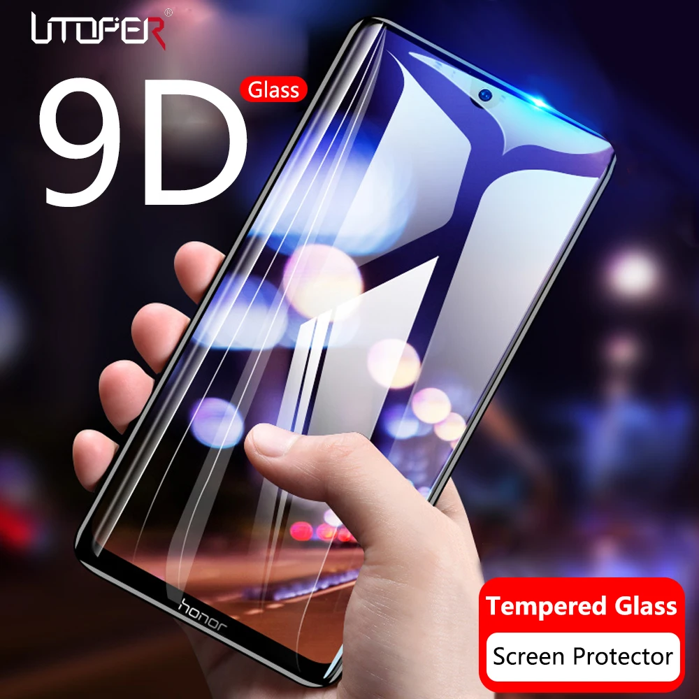 Закаленное защитное стекло 9D для Honor 8A пленка экрана Huawei V20 V10 View 20 10 Lite Note 8X Max |