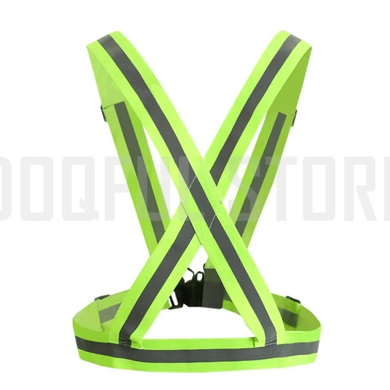 Высококачественный светоотражающий жилет безопасности 3X полоски эластичный