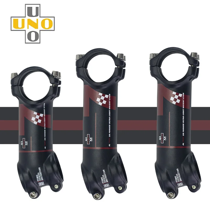Велосипедный стержень UNO 7 Kalloy ультралегкий + 17 градусов MTB Bike Alu 7050 31 8 мм 60 70 80 90 100 110