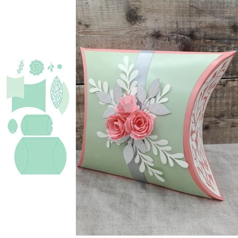 Объемная большая подушка набор металлических трафаретов трафареты для