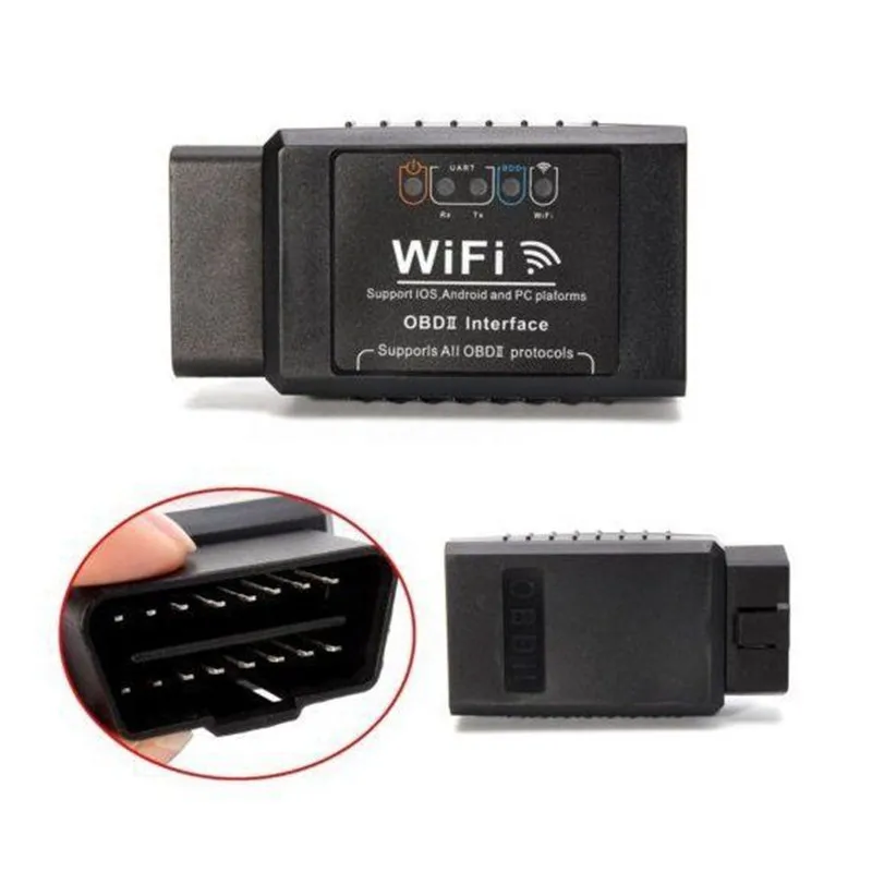 Фото Умный мини-сканер ELM327 с поддержкой Wi-Fi, OBD2, CAN-шина, Интеллектуальный диагностический инструмент OBD 2 II для iOS, iPhone, iPad, Android, Wi-Fi №2
