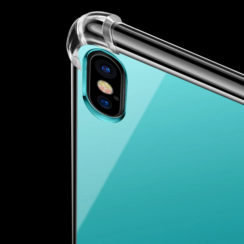 Roc Joan зеркальный чехол для iPhone X с защитой от ударов и жесткой задней поверхностью