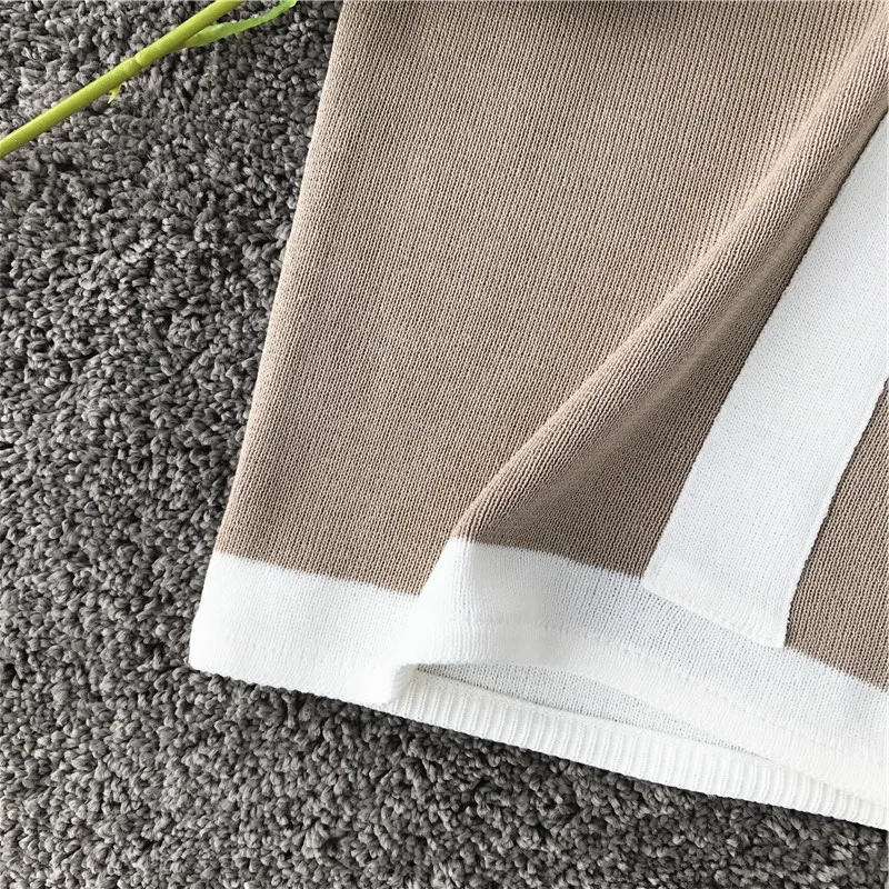 ALPHALMODA облегающее трикотажное платье на бретелях в цветную полоску, однобортное, на пуговицах, женские вечерние, сексуальные, облегающее, вязаное платье