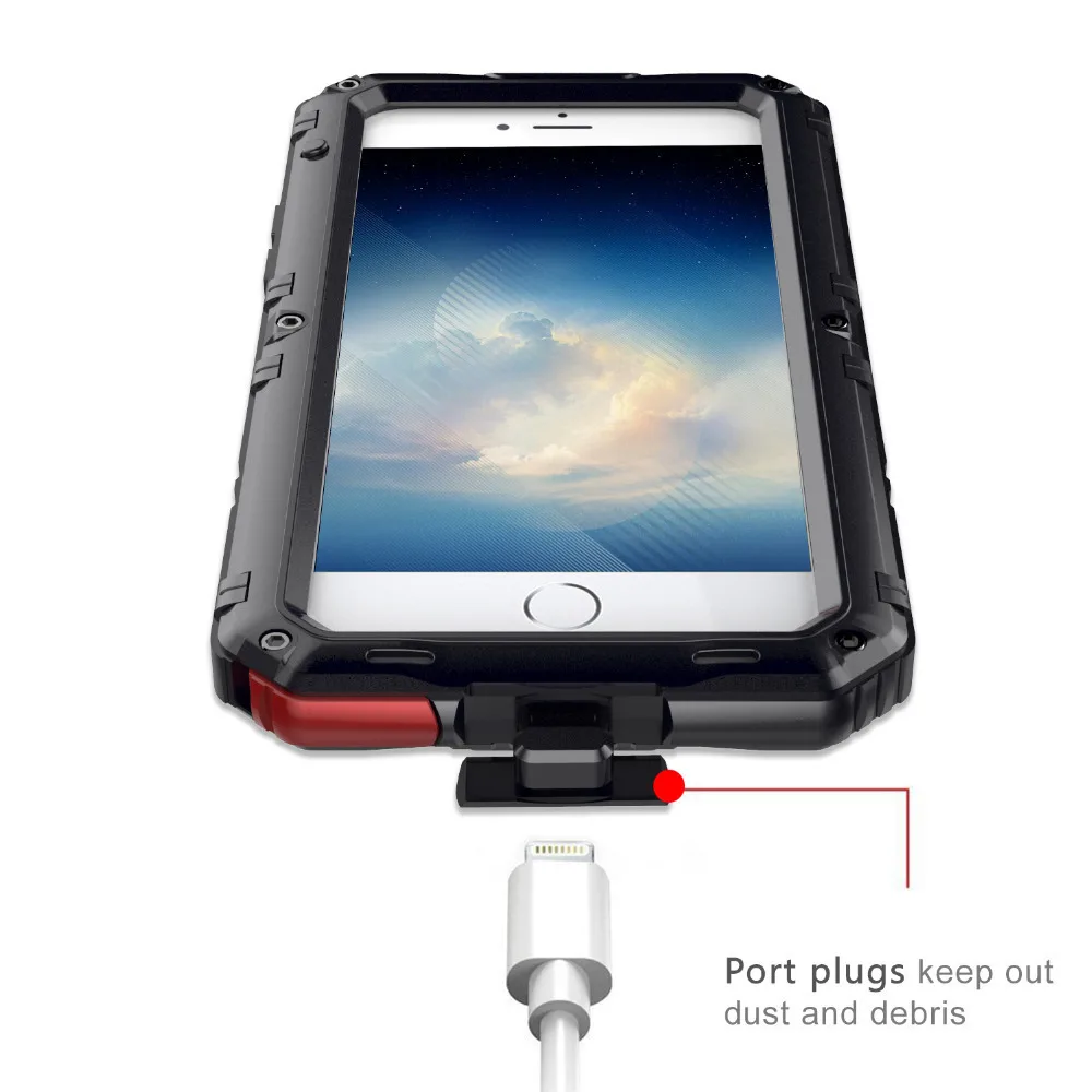 Extpower Layers гибридные водонепроницаемые противоударные чехлы для телефонов iPhone 6 S 7