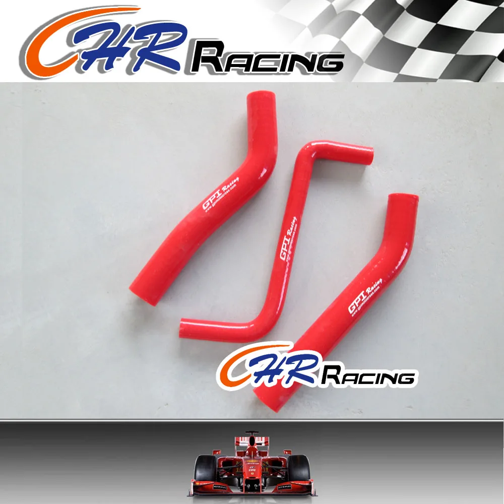 Для Honda TRX450R TRX450 TRX 450 R силиконовый шланг радиатора 2006-2009 красный