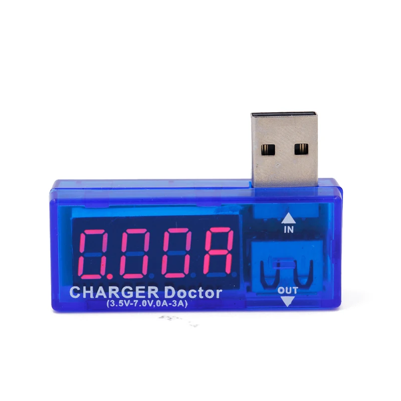 USB зарядное устройство Доктор мобильный аккумулятор детектор питания Напряжение