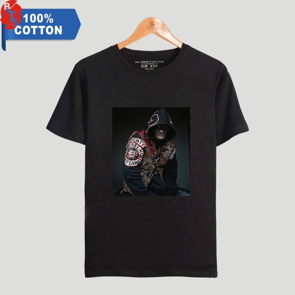 

Mongrel Mob Fashion Printed 100% Cotton T-shirts Men Summer Short Sleeve Trendy Tshirts 2018 Casual Style Hot Sale Tee Shirts