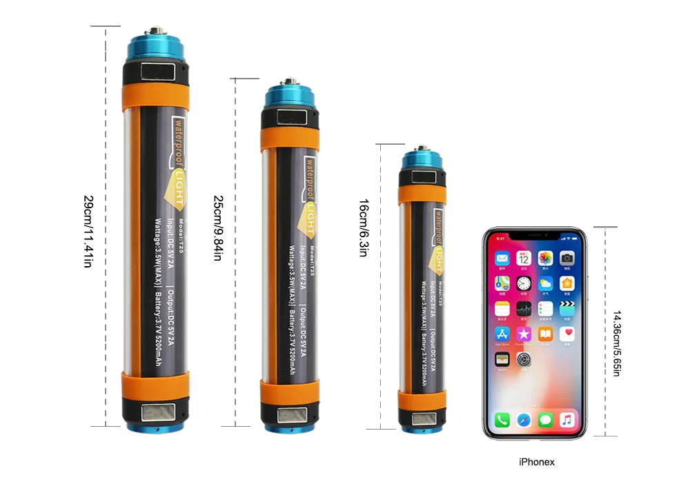 Уличный кемпинговый светильник, магнитная лампа, USB Перезаряжаемый IP68 Водонепроницаемый светодиодный фонарь для кемпинга, фонарь, светильник-вспышка T15T25T30