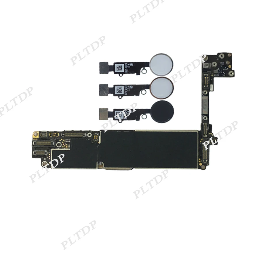 Заводская Разблокировка для iphone 8 4,7 дюймов материнская плата с/без Touch ID для iphone 8 материнская плата 64 Гб/256 ГБ