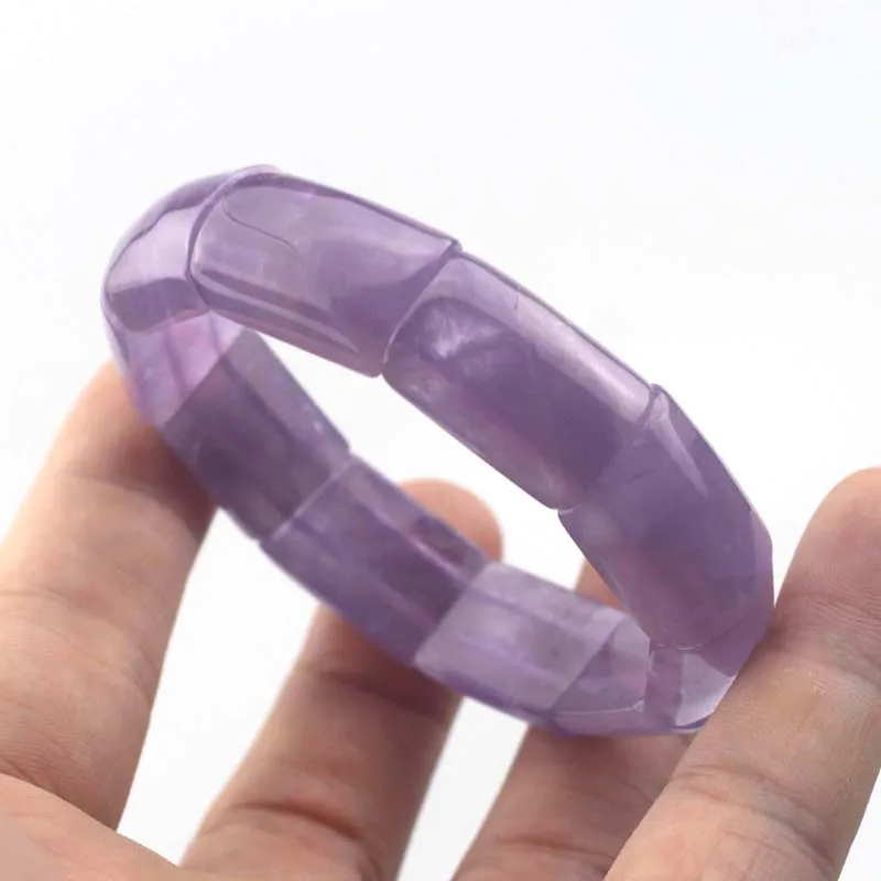 Браслет из натурального аметиста браслет камня для женщин камень по рождению
