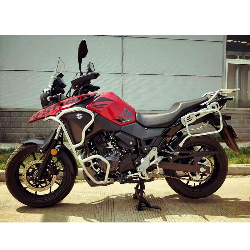 Для Suzuki V-Storm DL250 мотоцикл ремонт бак защита двигателя защита краш-бары рамка V STORM DL 250 верхний и нижний