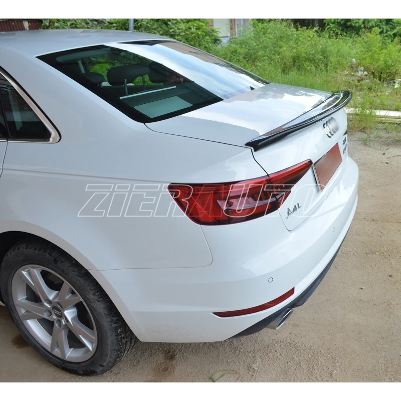 Задний спойлер из углеродного волокна для Audi A4 B9 2017 C Style Wing|carbon fiber rear spoiler|rear spoilerfor