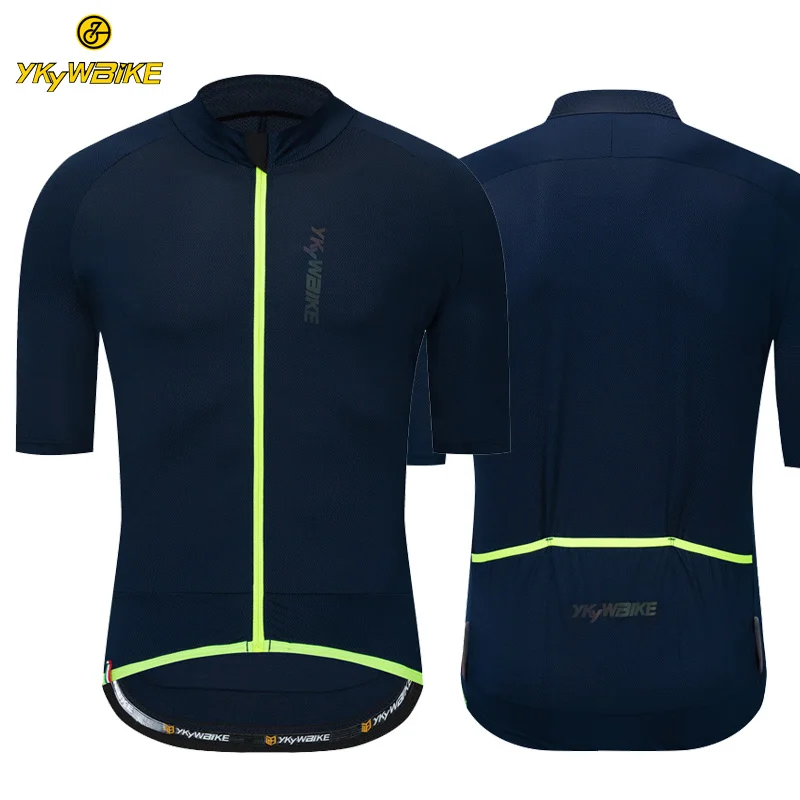 YKYWBIKE велокофты 2019 топы Летняя гоночная одежда Ropa Maillot Ciclismo с коротким рукавом MTB