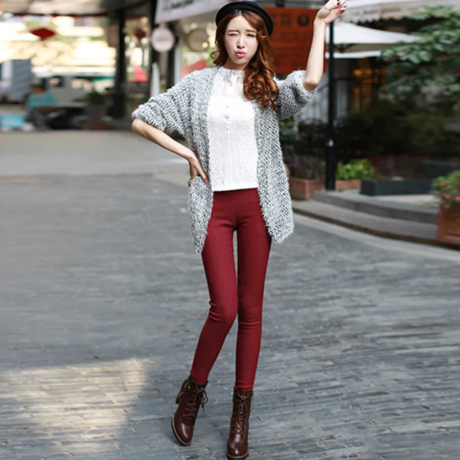 Черные/темно-синие/винно-красные цвета S-XXL женские осенне-зимние