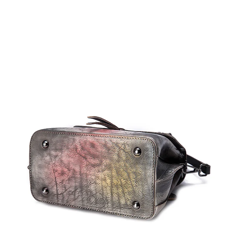 ESUFEIR 2018 New Genuine Leather Women Hangbag Vintage Design Shoulder Bag Famous Luxury Brand Messenger | Багаж и сумки