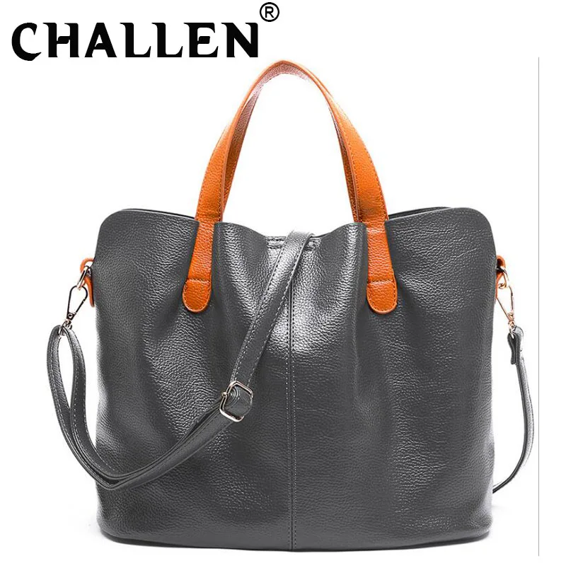 

High Quality Casual Female Bags Trunk Tote Spanish Brand Shoulder Bag Ladies Large Bolsos Leather Handbags Big Women Bag BGA-55