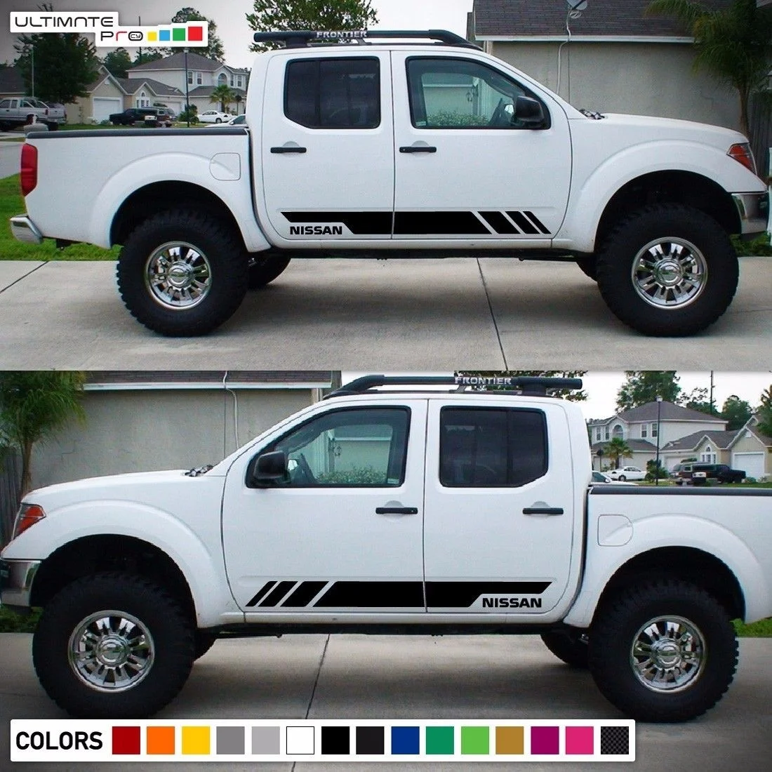 Набор стикеров для Nissan Frontier D22 2004 2010 2011 015 1 комплект/2 шт.|Наклейки на автомобиль| |