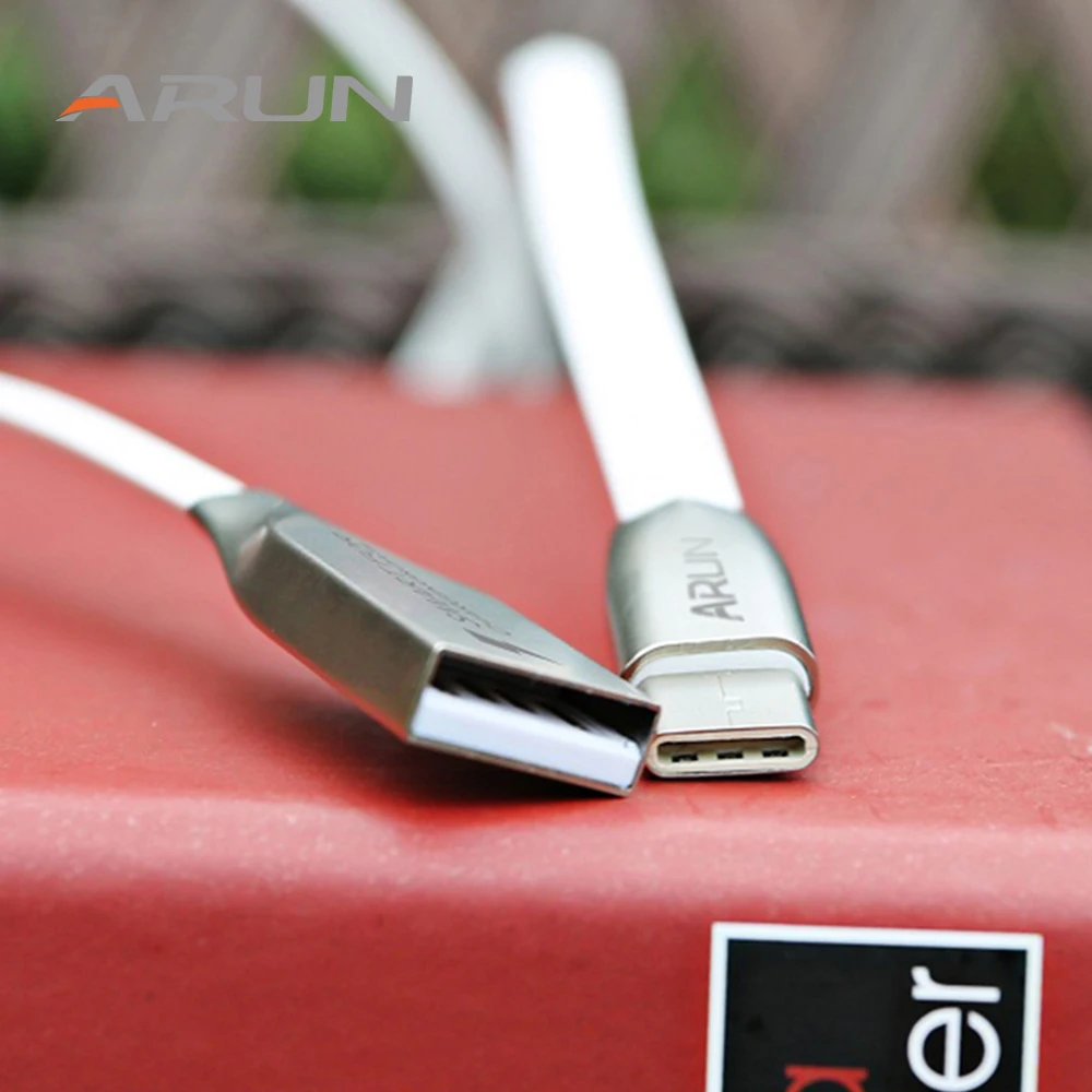 ARUN портативный кабель type C R4 для Xiaomi Mi6 Mi5 MiA1 зарядный мобильного телефона быстрая