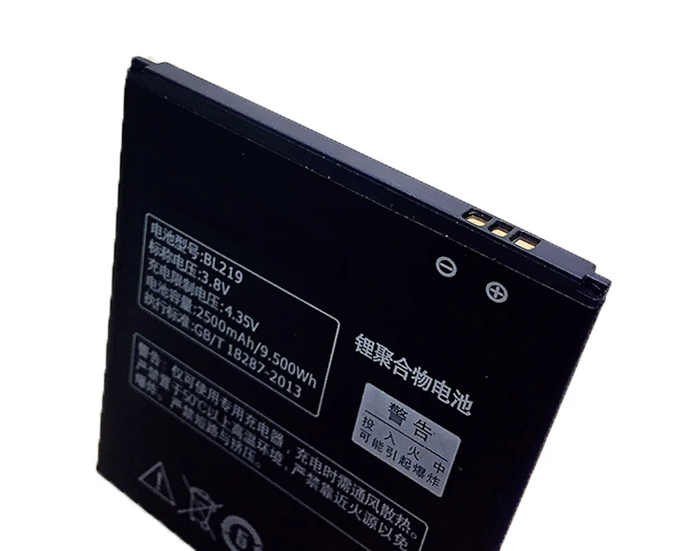 ISUNOO BL-219 Батарея для lenovo A880 Батарея 2500 мА/ч, BL219 Батарея Замена для lenovo A880 S856 A889 A890e S810t A850+ A916