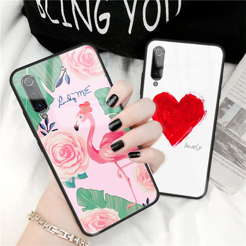 Чехлы для Redmi Note 7 Xiaomi 6 5 Pro Plus Mi 9 8 A2 Lite 6X 5X A1 Mix 3 из окрашенного стекла Pocophone F1 |