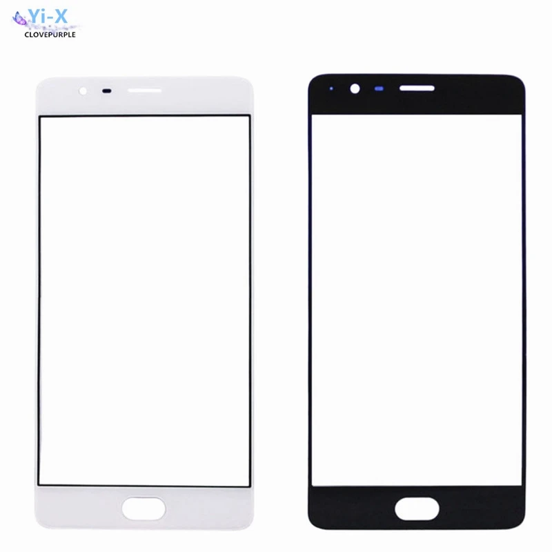 

New For Oneplus 3 3T X 5 Three 3T Five Touch screen Panel Front Outer Glass Top Lens Touch Screen Panel One Plus 3 3T X 5