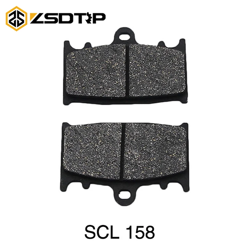 Передние и задние тормозные колодки для мотоцикла ZSDTRP SUZUKI RG125 GSXR 250 GSF 400 KAWASAKI ZR400 ZXR