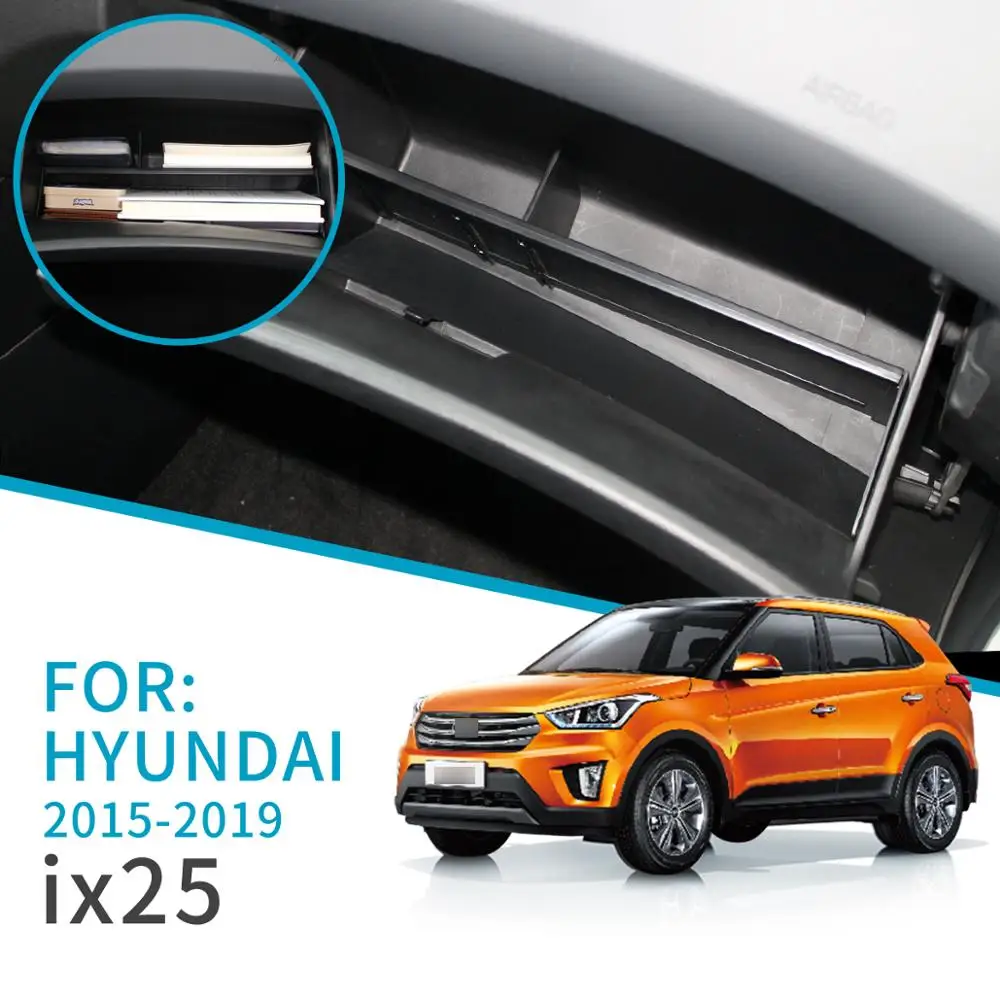 ZUNDUO автомобильный бардачок интервального хранения для Hyundai Creta 2014 ~ 2019 IX25