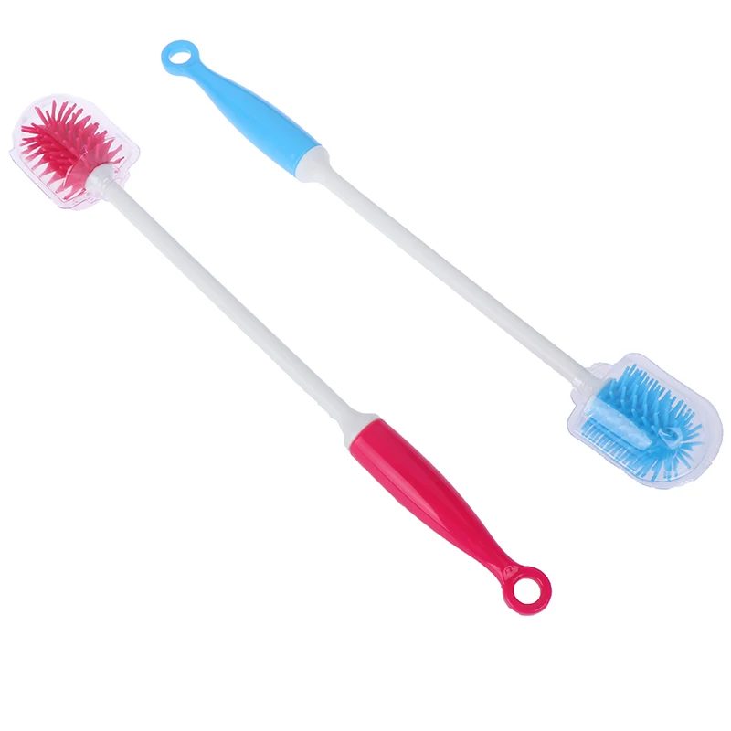1PCS Creative Bottle Brush For Baby Bottles Scrubbing Silicone Cleaning Tool Kitchen Cleaner Washing | Мать и ребенок