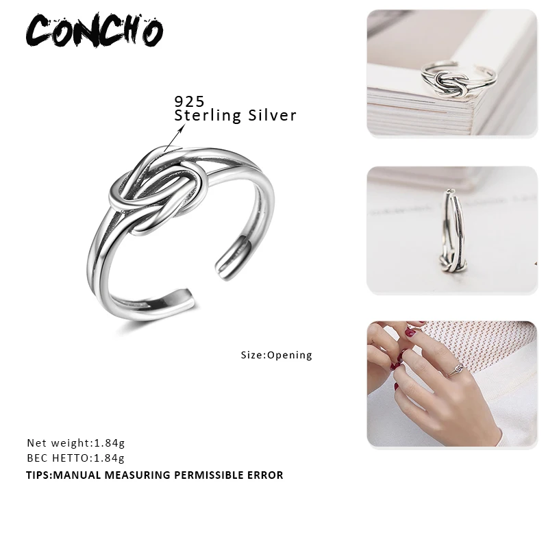 Женские кольца из циркония Anel Feminino Concho модные нестандартной формы стерлингового