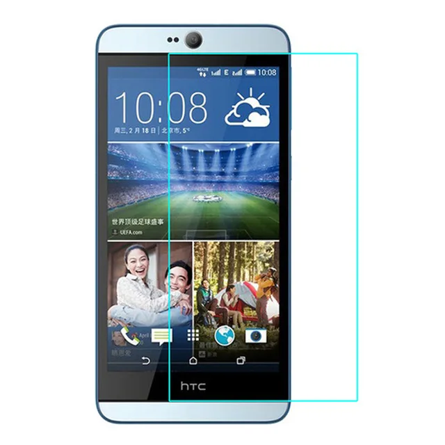 2.5D Закаленное стекло для HTC Desire 826 Высококачественная защитная пленка