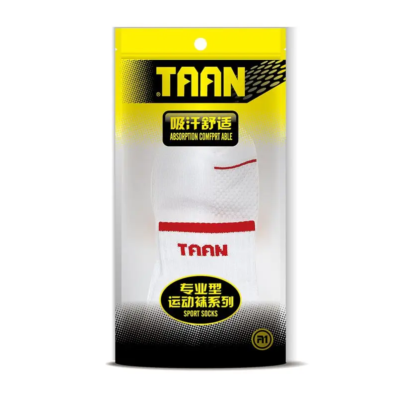 TAAN 3 пары бесплатная доставка мужские спортивные носки для бадминтона тенниса