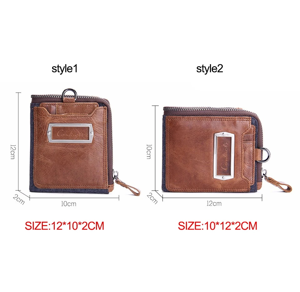 CONTACT'S Мужской органайзер из натуральной коровьей кожи кошельки с отделением