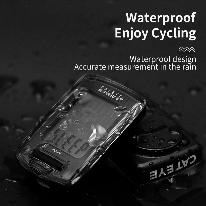 CATEYE велосипедный компьютер CC-VT235W Velo беспроводной+ велосипедный Водонепроницаемый Беспроводной Секундомер Велосипедный Спидометр 2 цвета