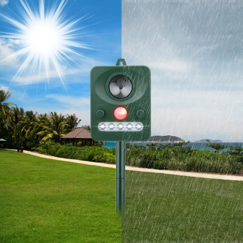 2019 Отпугиватель кошек и собак ловушка для мух на солнечной энергии