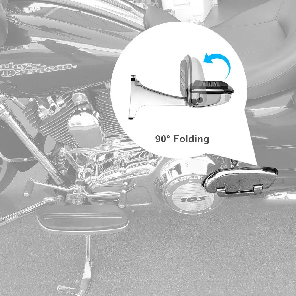 Пассажиров подножки пол Панели кронштейн Наборы для Road King Street скользящий Electra Glide Touring модели 1993- 2013