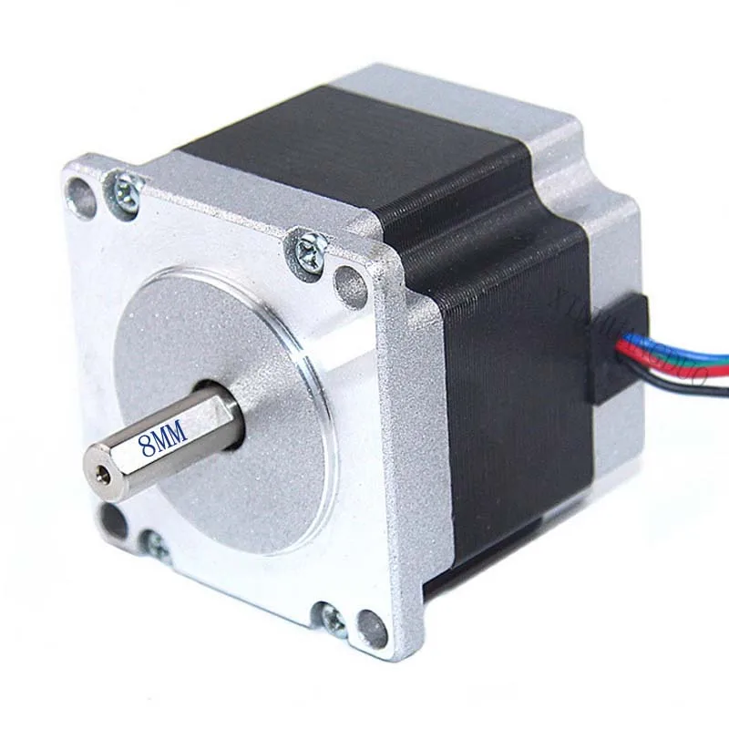 Nema 23 шаговый двигатель 57 двигатель 4-lead 175 Oz-in 56 мм 3,0 A diame CNC лазерная шлифовальная пена плазменная резка 6,35 мм/8 мм diame 23HS3230