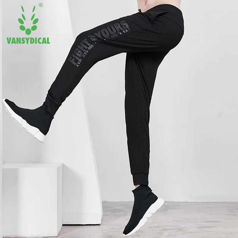 SPT Vansydical Gym Sweatpants Men's Sports Running Pants Printed Letters Autumn Winter Outdoor Workout Jogging Trousers Male | Спорт и