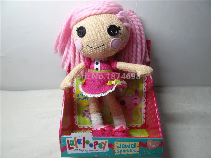 Новый Lalaloopsy супер глупо вечерние крючком кукла 28 см милые плюшевые куклы детские