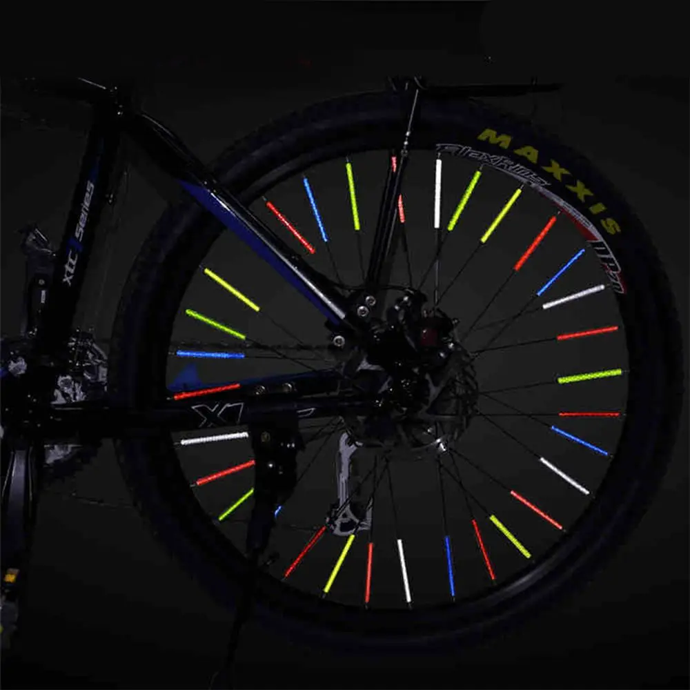 12 шт. Колёса для велосипеда обода говорил Отражатели Светоотражающие гору трубки