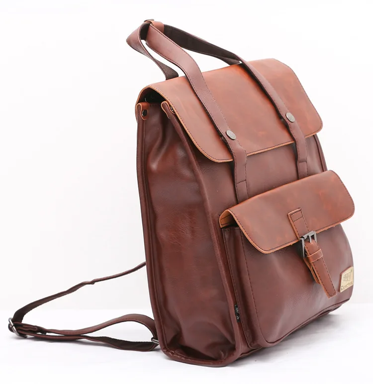 Очарование в руках! 2018 кожаные мужские рюкзаки и дорожные брендовые классические