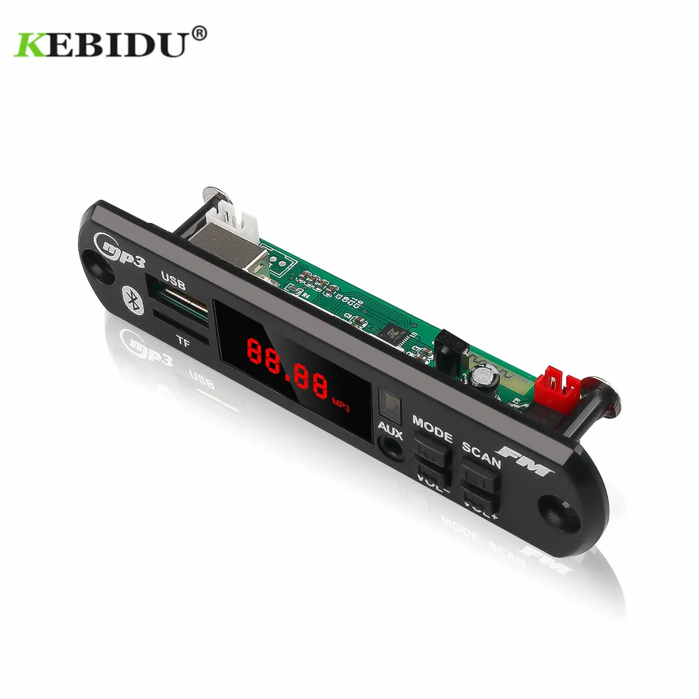 Плата декодера с цветным экраном плата Bluetooth MP3 WMA USB/SD/FM/AUX 5 В 12 аудио модуль