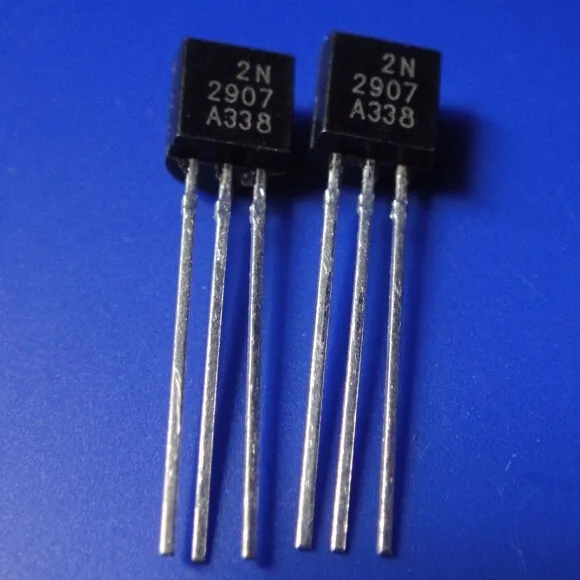 100 шт. 2N2907 PNP 60V 0.6A TO-92+ 100 шт. 2N2222 Силовые транзисторы NPN 40V 0.8A TO-92 2N2907A 2N2222A всего 200 шт