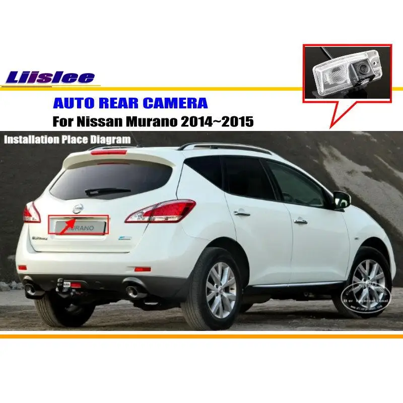Автомобильная камера заднего вида для Nissan Murano 2014 2015 задняя парковочная HD CCD RCA NTST