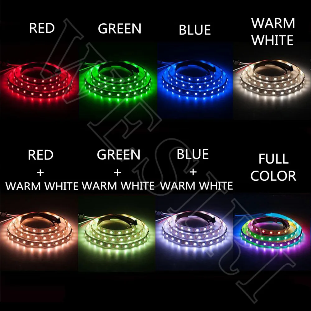 4 в 1 Светодиодная лента IP30 IP65 IP67 DC5V 30/60/144 светодиодов/пикселей/м|addressable led strip|led